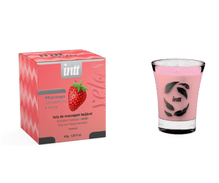 Vela Beijável de Morango – Intt Cosméticos (30g)