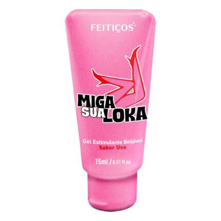 GEL MIGA SUA LOKA – GEL EXCITANTE (SABOR UVA)