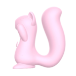 🐿️ Vibrador Esquilo 2 em 1 – Sugador de Clitóris e Rabo Penetrável (IPX7) - Imagem 5