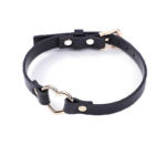 đ€ Coleira Choker Minimalist Heart â ElegĂąncia e SubmissĂŁo - Imagem 6