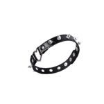 🖤 Coleira Choker Spike Heart – Atitude Punk e Submissão