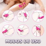 Vibrador Rabbit com Função "Dedilhar" – Estimulador de Ponto G e Clitóris (2 Motores) - Imagem 7