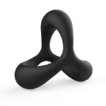 Anel Peniano Black Rider 2 – Silicone Texturizado (Triangular) - Imagem 2