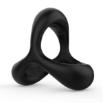 Anel Peniano Black Rider 2 – Silicone Texturizado (Triangular) - Imagem 5