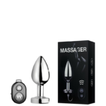 Plug Anal Pequeno Com Controle Remoto – 10 Vibrações