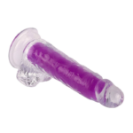 💎 Prótese Realista Mr. Rude Transparente (Jelly) com Ventosa 20cm - Imagem 3