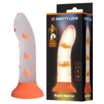 🐰 Dildo Neon Magical Night – Brilha no Escuro (Silicone com Ventosa) - Imagem 5