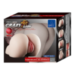 🍑 Masturbador Realista "Busty Butt" Crazy Lion – Vagina e Ânus (2,5kg) - Imagem 11