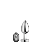 Plug Anal Pequeno Com Controle Remoto – 10 Vibrações - Imagem 3