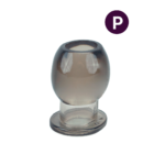 Plug Anal com Túnel Interno Vazado P - 4cm