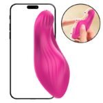 🦋 Vibrador de Calcinha Anatômico com Abas – Controle Global por App (Love Spouse)