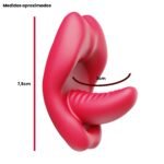 👅 Vibrador de Calcinha "Língua Mágica" com Controle por App e Recarga USB - Imagem 3