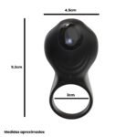 📱 Anel Peniano Vibratório com Estimulador Texturizado e Controle por App - Imagem 2