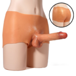 👖 Cinta Panty com Prótese Integrada em Silicone Líquido – Realismo Premium (18,5cm)