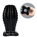 Plug Anal Vazado em Plástico com Textura - 13,3 X 6,6 cm - Tamanho GG - Imagem 2