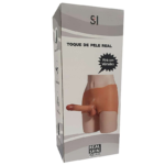 👖 Cinta Panty com Prótese Integrada em Silicone Líquido – Realismo Premium (18,5cm) - Imagem 5
