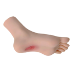 👣 Masturbador de Pé Realista em CyberSkin com Vagina Lateral (24cm) - Imagem 2