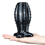 Plug Anal Vazado em Plástico com Textura - 13,3 X 6,6 cm - Tamanho GG - Imagem 4