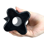 Plug Anal Vazado em Plástico com Textura - 13,3 X 6,6 cm - Tamanho GG - Imagem 3