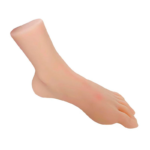 👣 Masturbador de Pé Realista em CyberSkin com Vagina Lateral (24cm) - Imagem 5