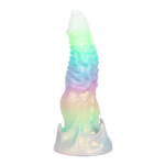 👽 Dildo Alien "Xeno-Glow" Vibratório e Fluorescente com Controle Remoto (23,5cm) - Imagem 8