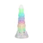 👽 Dildo Alien "Xeno-Glow" Vibratório e Fluorescente com Controle Remoto (23,5cm) - Imagem 10