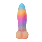 🛸 Dildo Alien "Xeno-Nebula" – Fluorescente com Textura de Escamas (14,8cm) - Imagem 10
