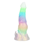 👽 Dildo Alien "Xeno-Glow" Vibratório e Fluorescente com Controle Remoto (23,5cm) - Imagem 7