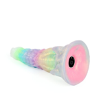 👽 Dildo Alien "Xeno-Glow" Vibratório e Fluorescente com Controle Remoto (23,5cm) - Imagem 9