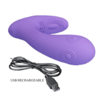 Vibrador de Ponto G e Clitóris com 4 Tapping - Andromeda - Imagem 2