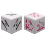 Dados Do Cupido Lesbico Duplo Diversão Ao Cubo