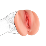 🌷 Masturbador Pélvico Vibratório "Daphne" – Vagina Realista com Hímen em CyberSkin - Imagem 2