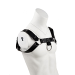 Harness Peitoral Masculino em Couro com Argolas - Imagem 2