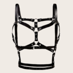 Harness com Contorno de Busto e Correntes em Couro - Imagem 5