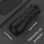 🔦 Masturbador Masculino Discreto "Cápsula Lanterna" com Vagina em CyberSkin - Imagem 3