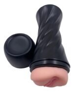 🔦 Masturbador Masculino Discreto "Cápsula Lanterna" com Vagina em CyberSkin
