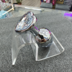 🩶 Plug Anal de Metal Médio com Joia Coração - prata - Imagem 4