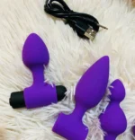 Kit Inicial para Penetração Anal ST 5 Peças + Vibrador - Imagem 3