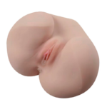 Masturbador Masculino Realista Duplo (Vagina e Ânus) 4,5kg - Textura Cyberskin Ultra Macia 🍑🔥