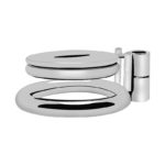 🔒 Gaiola de Castidade Masculina em Aço Inox com Anel Escrotal de 4,5cm - Imagem 4
