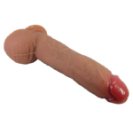 🔥 Consolo Realista GG Mendel de Silicone Líquido com Ventosa (25,5cm) – Pretty Love - Imagem 5