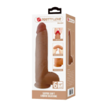 🔥 Consolo Realista GG Mendel de Silicone Líquido com Ventosa (25,5cm) – Pretty Love - Imagem 2