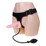 Cinta Peniana Ultra Harness com Pênis Inflável | Realismo e Prazer - Imagem 8