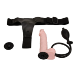 Cinta Peniana Ultra Harness com Pênis Inflável | Realismo e Prazer - Imagem 6