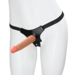 Cinta Peniana Strap On com Pênis Realístico - Jueves 19cm