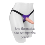 Cinta Peniana em Vinil - Lilás - Imagem 2