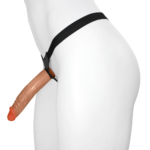 Cinta Peniana Strap On com Pênis Realístico Tall 17,5cm Bege - Imagem 4