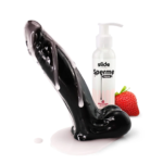 Lubrificante a Base de Água e Silicone de Longa Duração Imitando o Semen Morango - Imagem 5