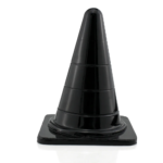 Plug Anal Gigante Cone Reto Soft Touch (20x10cm) - O Desafio Nível Hard 🖤🔥 - Imagem 6