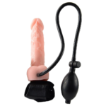 Cinta Peniana Ultra Harness com Pênis Inflável | Realismo e Prazer - Imagem 3